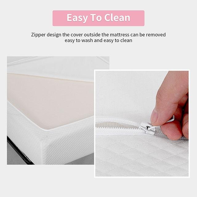 Artemisia 8" Memory Foam Mattress White - U&U Home Budget Furniture (Carteret, NJ)