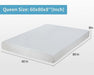 Artemisia 8" Memory Foam Mattress White - U&U Home Budget Furniture (Carteret, NJ)