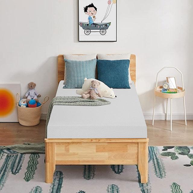 Artemisia 8" Memory Foam Mattress White - U&U Home Budget Furniture (Carteret, NJ)