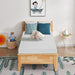 Artemisia 8" Memory Foam Mattress White - U&U Home Budget Furniture (Carteret, NJ)