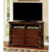 ARTHUR Brown Cherry Media Chest - U&U Home Budget Furniture (Carteret, NJ)