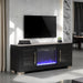 Ashbourne 60" & 72" TV Stand w/ Fire Place - U&U Home Budget Furniture (Carteret, NJ)