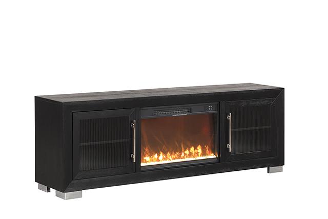 Ashbourne 60" & 72" TV Stand w/ Fire Place - U&U Home Budget Furniture (Carteret, NJ)