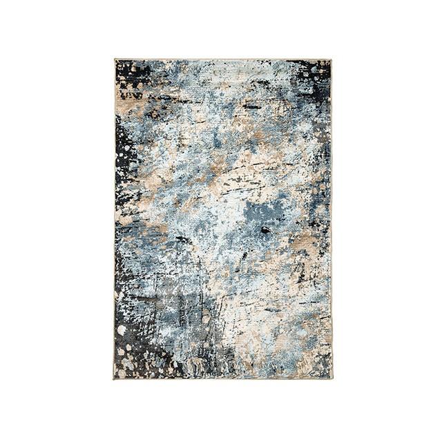 Develi Gray 5' X 8' Area Rug - U&U Home Budget Furniture (Carteret, NJ)