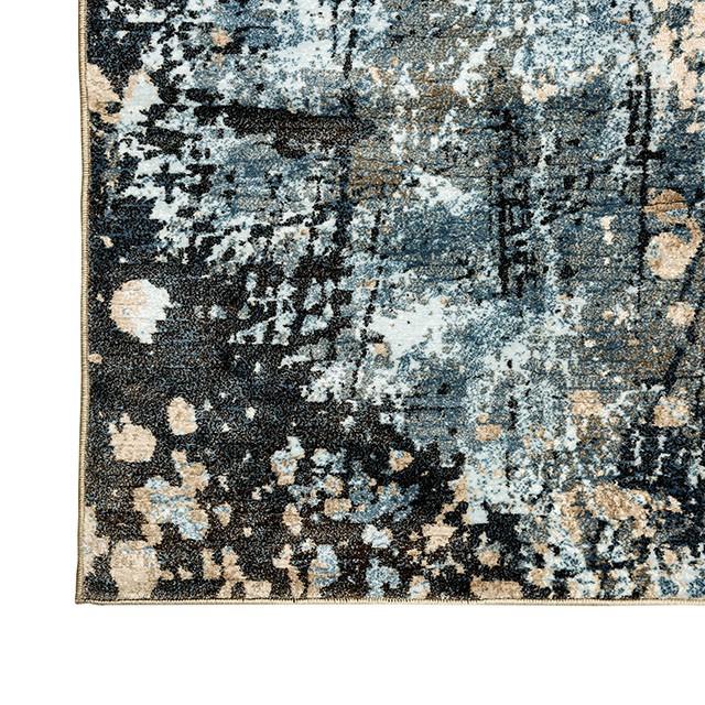 Develi Gray 5' X 8' Area Rug - U&U Home Budget Furniture (Carteret, NJ)