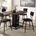 Dicarda Counter Ht. Table - U&U Home Budget Furniture (Carteret, NJ)