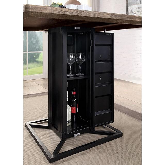 Dicarda Counter Ht. Table - U&U Home Budget Furniture (Carteret, NJ)