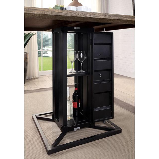 Dicarda Counter Ht. Table - U&U Home Budget Furniture (Carteret, NJ)
