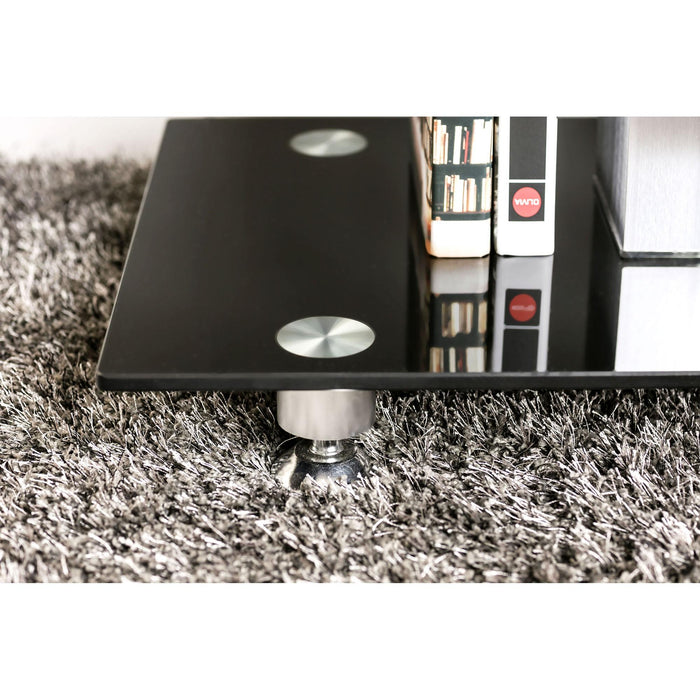 Dietrich Black 60" TV Console - U&U Home Budget Furniture (Carteret, NJ)