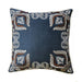Dina Navy 20" X 20" Pillow, Navy (2/CTN) - U&U Home Budget Furniture (Carteret, NJ)