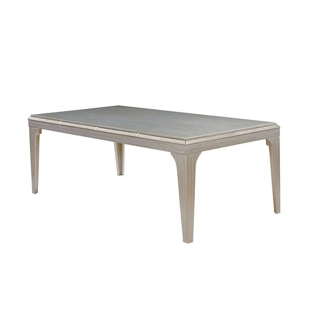 Diocles Dining Table Set with Bench - U&U Home Budget Furniture (Carteret, NJ)