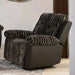 Dionysus Manual Glider Recliner Brown - U&U Home Budget Furniture (Carteret, NJ)