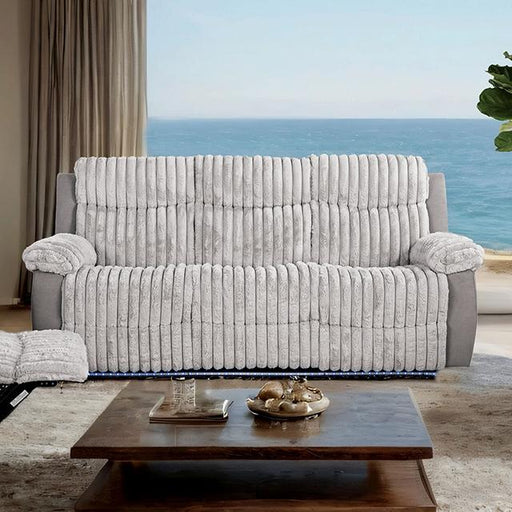 Dionysus Manual Reclining Sofa - U&U Home Budget Furniture (Carteret, NJ)