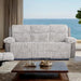 Dionysus Manual Reclining Sofa - U&U Home Budget Furniture (Carteret, NJ)