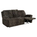 Dionysus Manual Reclining Sofa Brown - U&U Home Budget Furniture (Carteret, NJ)