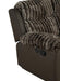 Dionysus Manual Reclining Sofa Brown - U&U Home Budget Furniture (Carteret, NJ)