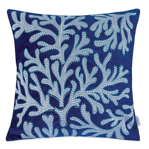 Dolly Blue 20" X 20" Pillow, Blue - U&U Home Budget Furniture (Carteret, NJ)