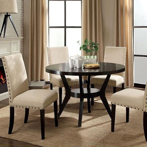 DOWNTOWN Round Dining Table - U&U Home Budget Furniture (Carteret, NJ)