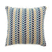 DROPP 18" X 18" Pillow, Blue & Yellow (2/CTN) - U&U Home Budget Furniture (Carteret, NJ)