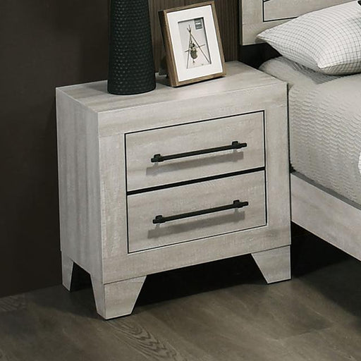 Dubuque Nightstand - U&U Home Budget Furniture (Carteret, NJ)