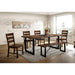 Dulce Dining Table Set Bench - U&U Home Budget Furniture (Carteret, NJ)