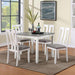 Dunseith 5 Pc. Dining Set - U&U Home Budget Furniture (Carteret, NJ)