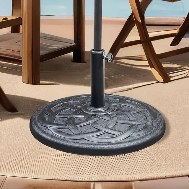 Duro Round Umbrella Base - U&U Home Budget Furniture (Carteret, NJ)