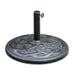 Duro Round Umbrella Base - U&U Home Budget Furniture (Carteret, NJ)