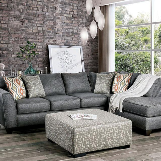 Earl Gray Sectional - U&U Home Budget Furniture (Carteret, NJ)