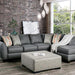 Earl Gray Sectional - U&U Home Budget Furniture (Carteret, NJ)