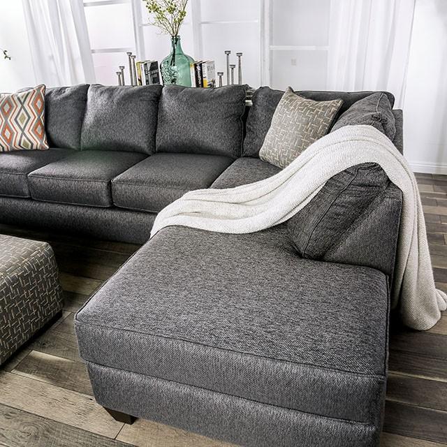 Earl Gray Sectional - U&U Home Budget Furniture (Carteret, NJ)