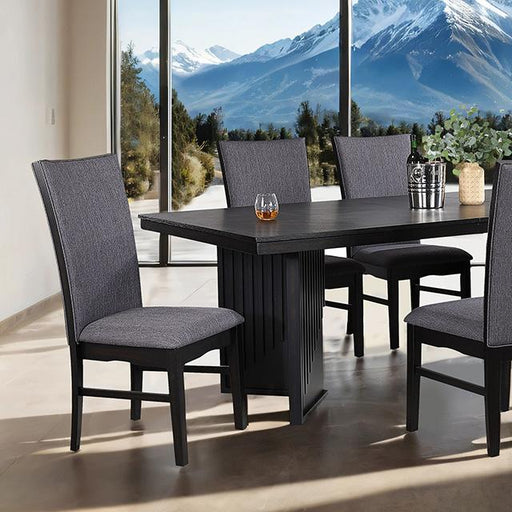 Easingwold 7 Pc Dining Table Set - U&U Home Budget Furniture (Carteret, NJ)