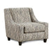 EASTLEIGH Accent Chair, Striped - U&U Home Budget Furniture (Carteret, NJ)
