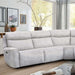 EDMONDUS Power Sectional, Light Taupe - U&U Home Budget Furniture (Carteret, NJ)