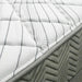 EDREA White/Gray 10" Tight Top Pocket Coil, Queen - U&U Home Budget Furniture (Carteret, NJ)