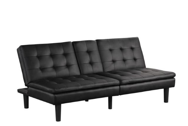 Eidsberg Futon Sofa Bed Orange, Grey, Brown, & Black - U&U Home Budget Furniture (Carteret, NJ)