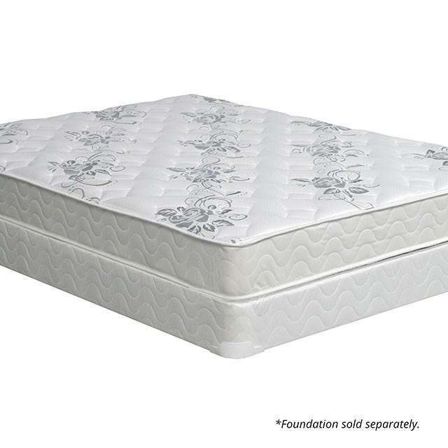ELBERTYNA White 8" Tight Top Mattress, Full - U&U Home Budget Furniture (Carteret, NJ)