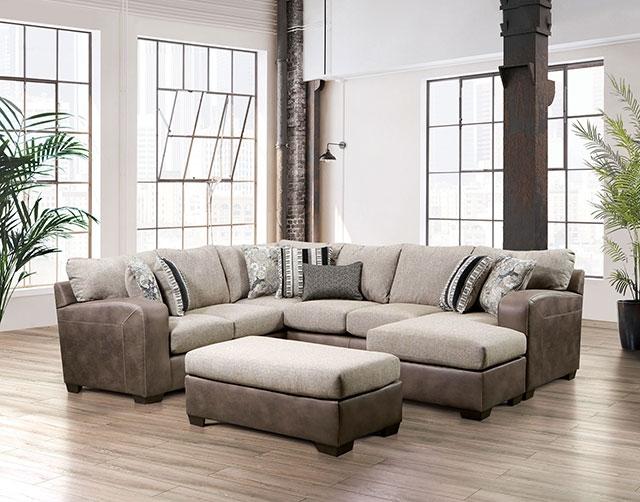 ASHENWEALD Sectional - U&U Home Budget Furniture (Carteret, NJ)