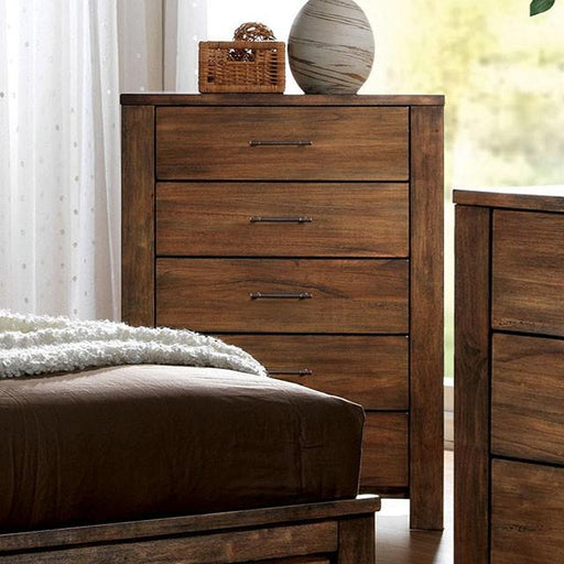 ELKTON Oak Chest - U&U Home Budget Furniture (Carteret, NJ)
