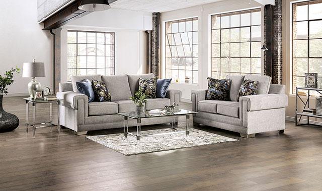 Atherstone Loveseat - U&U Home Budget Furniture (Carteret, NJ)