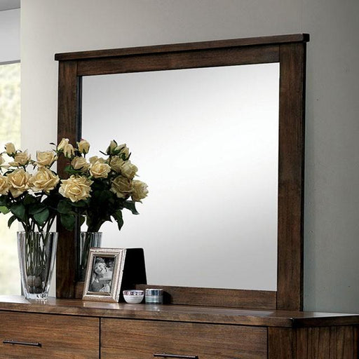 ELKTON Oak Mirror - U&U Home Budget Furniture (Carteret, NJ)