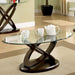 Atwood II Dark Walnut Coffee Table - U&U Home Budget Furniture (Carteret, NJ)