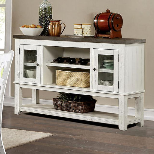 AULETTA Server, Gray - U&U Home Budget Furniture (Carteret, NJ)