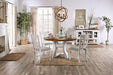 Auletta Transitional Dining Table Round & Squre - U&U Home Budget Furniture (Carteret, NJ)
