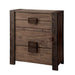 AVEIRO Rustic Natural Tone Chest - U&U Home Budget Furniture (Carteret, NJ)