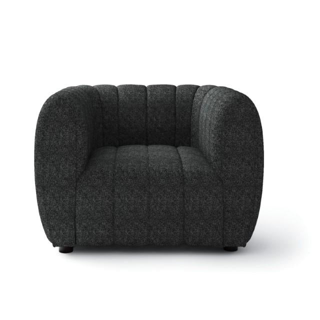 AVERSA Chair, Black, Gray, & White - U&U Home Budget Furniture (Carteret, NJ)