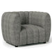 AVERSA Chair, Black, Gray, & White - U&U Home Budget Furniture (Carteret, NJ)