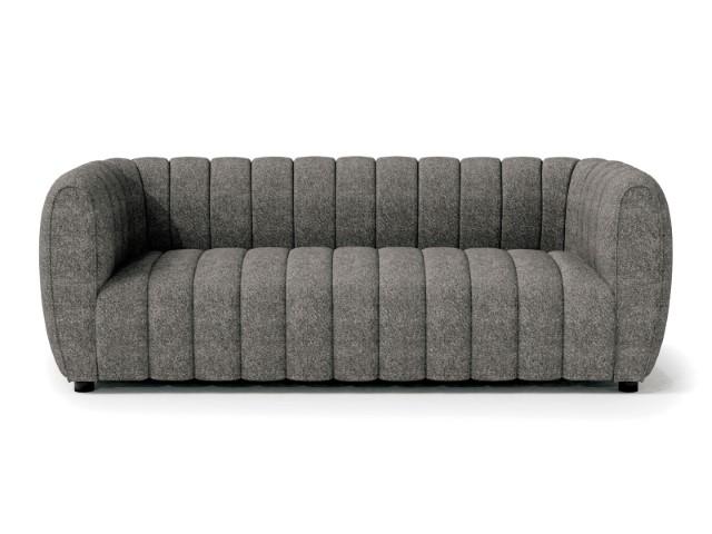 AVERSA Sofa, Black, Gray, & White - U&U Home Budget Furniture (Carteret, NJ)