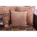 ELPIS Brown/Espresso Sofa - U&U Home Budget Furniture (Carteret, NJ)