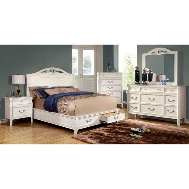 Elvas E.King Bed - U&U Home Budget Furniture (Carteret, NJ)